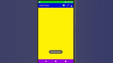 android material design toolbar example