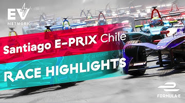 2019 ABB FIA Formula E Antofagasta Minerals Santiago ePrix Highlights