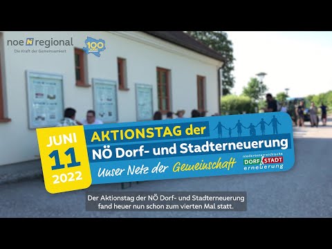 Aktionstag der NÖ Dorf- und Stadterneuerung 2022