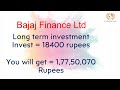 Bajaj finance ltd  long term investment  best nbfc company bajfinance stockmarket msfinance