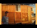 Amazing Custom Built Tiny Home RV - From Scrap Wood and Recycled Materials