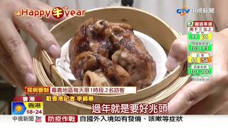 發財好事.橫財就手 新年點心好兆頭吸客│中視新聞 20210214