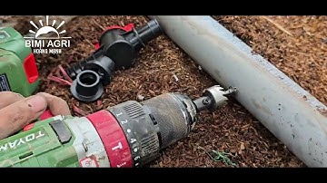 Hướng dẫn lắp đặt hệ thống tưới Béc G5 và ống LDPE cho cây ăn trái, cây cà phê, sầu riêng