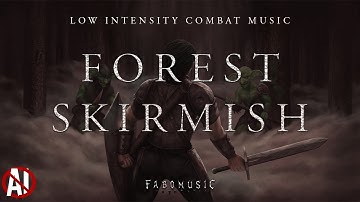 Low Intensity Combat Music | Forest Skirmish | NO AI Reupload | D&D Background Music | 1 Hour Loop