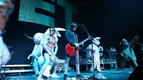 JET - Performing "Are You Gonna Be My Girl" With male strippers courtesy of Green Day