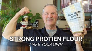 How to make any flour, a high protein flour - simple, accurate way