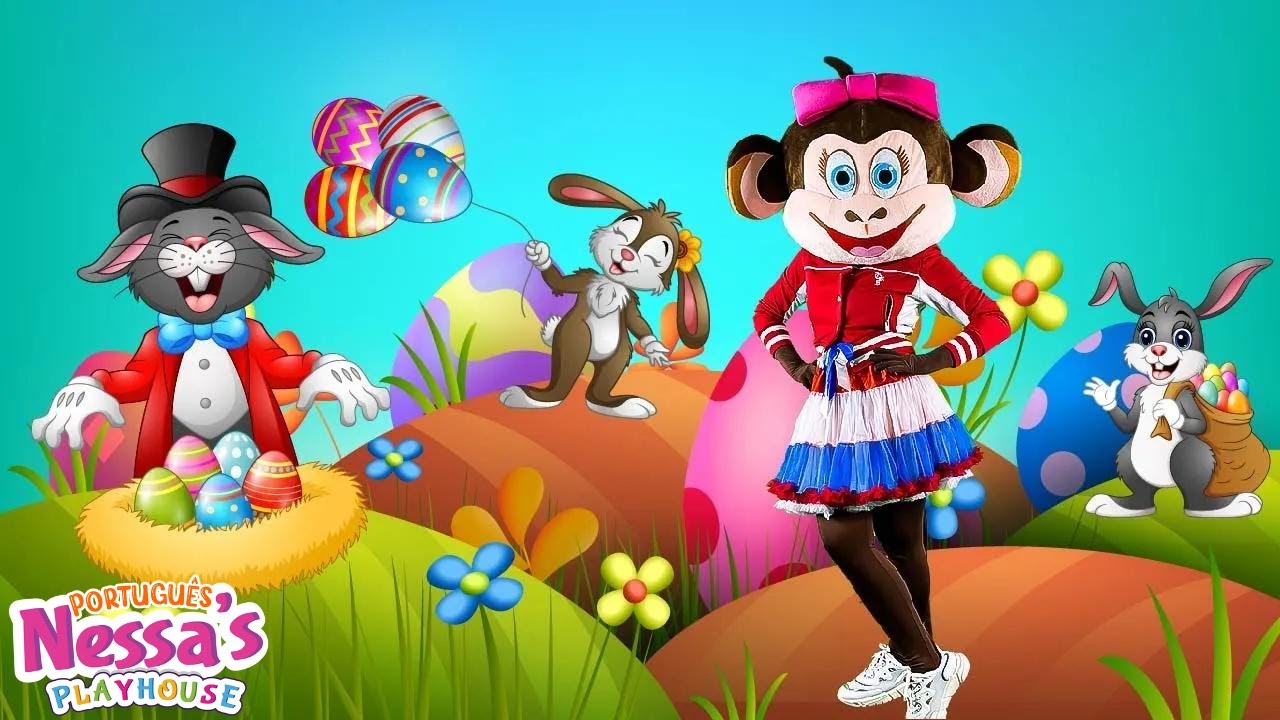 Dez Amigos de Páscoa | Músicas de Páscoa para Crianças | Easter Songs ...