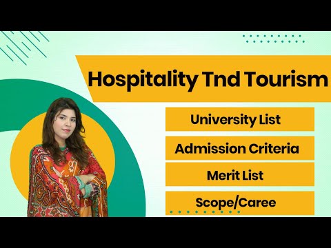 What Is Tourism And Hospitality | Scope Of BS Tourism And Hospitality| Career In Tourism Hospitality