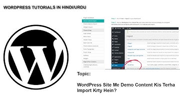 How to Import Demo Content in WordPress in Website Easily? Complete Guide Tutorial