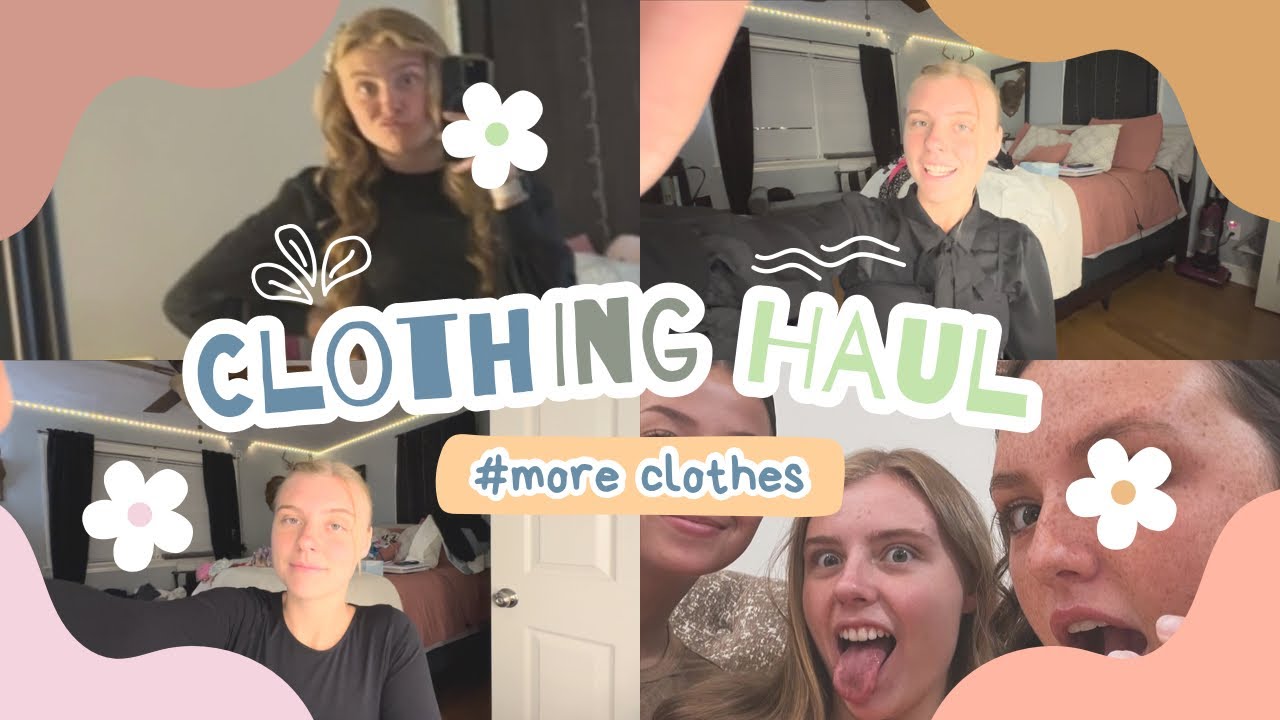 Another Clothing Haul!! - YouTube