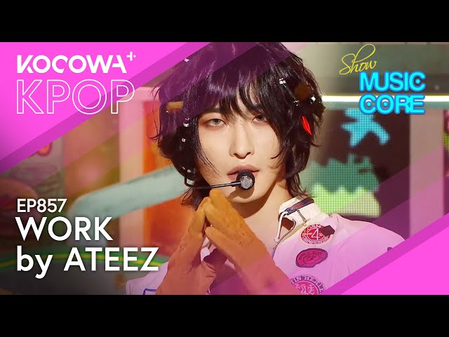 ATEEZ - Work | Show! Music Core EP857 | KOCOWA+ class=