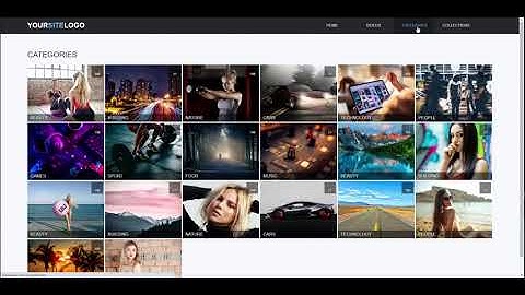 Template 3 - Color Scheme 4 (For Video Website)