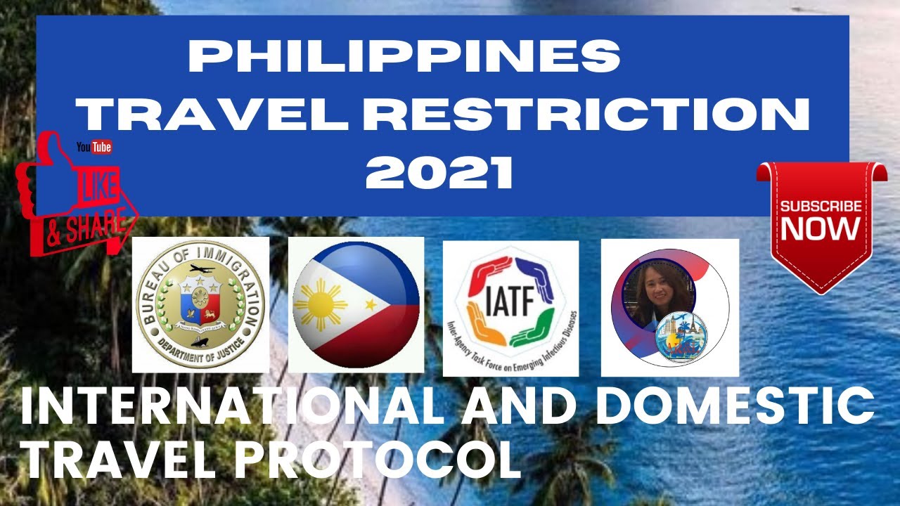 travel restriction in the philippines today