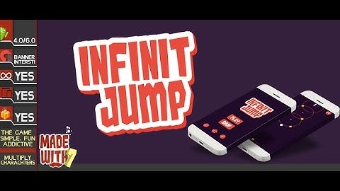 Infinit Jump Buildbox Game Template | MW7
