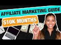 Affiliate Marketing Guide To $10K Months From SCRATCH | Marissa Romero