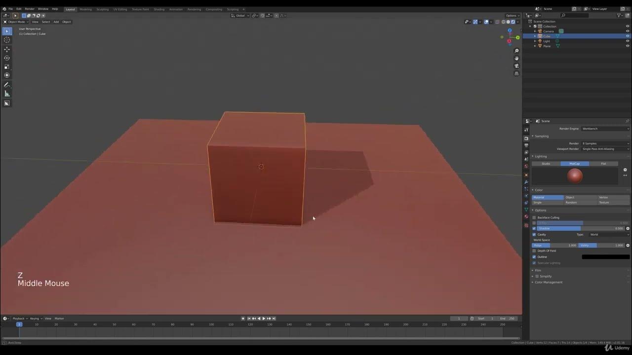 Blender Day 1 Absolute Basics Introduction Series for Beginners
