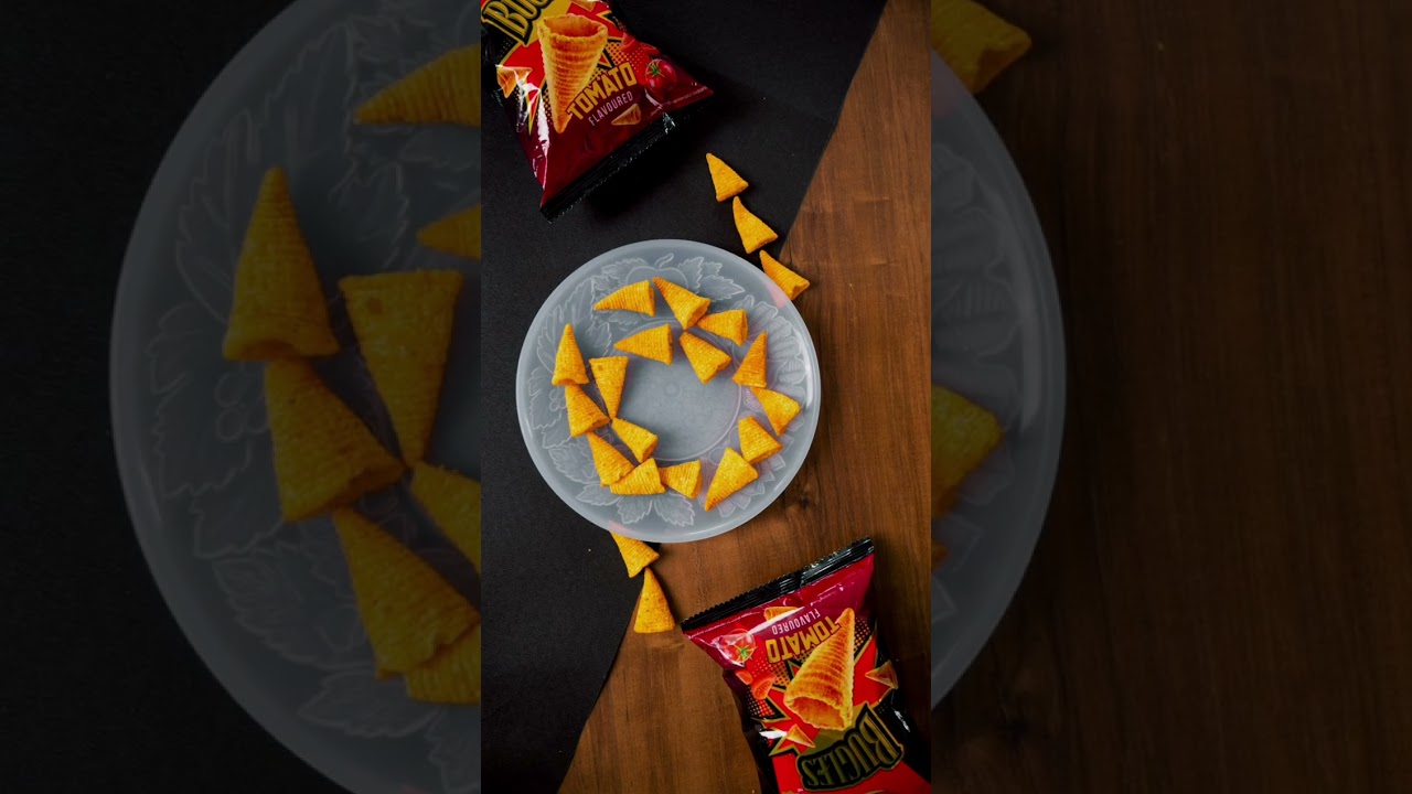 Craving a crunch? Try Alan’s Bugles – Tomato flavored for a zesty snack experience.