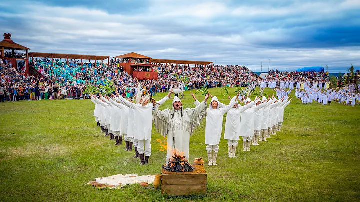 Якутский праздник Ысыах в Москве, 15 июня 2013 года