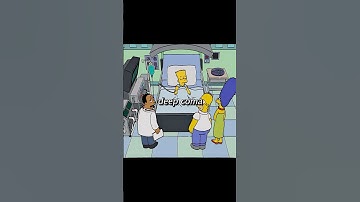 Bart got in a coma...😰