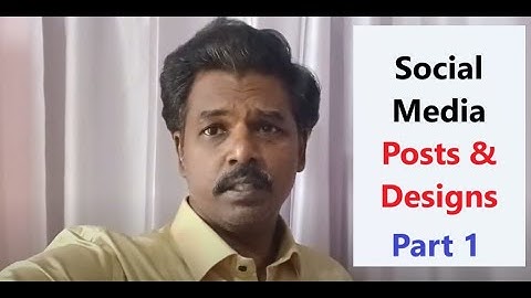 Social Media Designs & Postings - Tips from Sasikumar Talks. Part 1 #SasikumarTalks