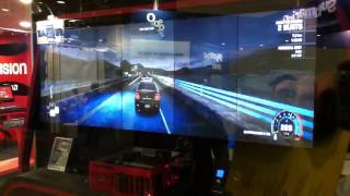 Need for Speed - AMD ATI Eyefinity Demo - Campus Party 2011