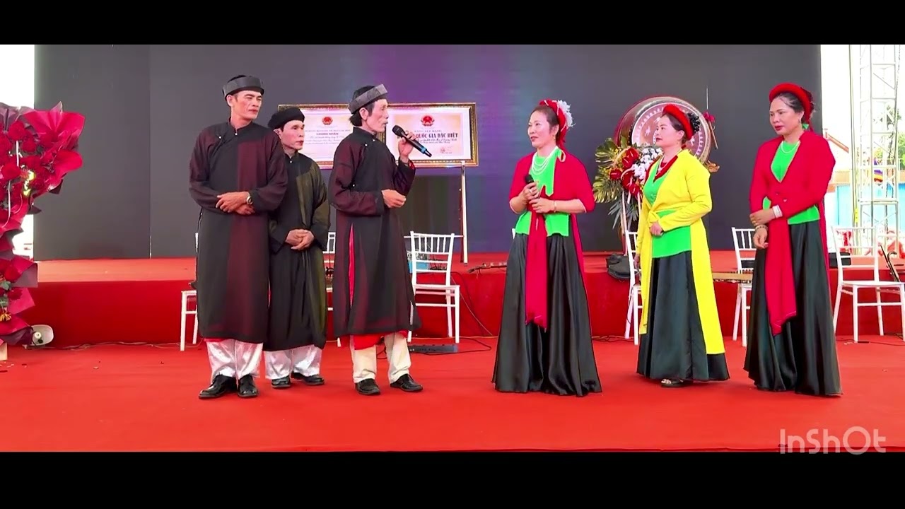 Hát Đúm:CLB Hương Quê tại lễ hội chợ xưa thời Mạc