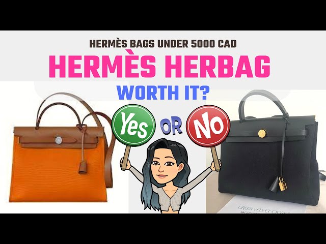 Hermès HERBAG 31 2022 - WORTH IT? UNDER $5000❤️❤️❤️ Bag Review Luxury Bag  Lover- 