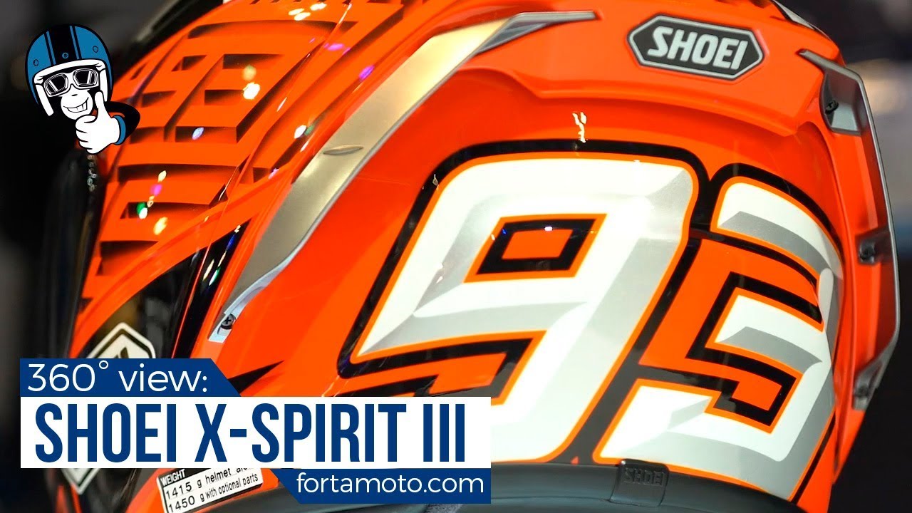 Shoei X-Spirit III / X-14 Marquez 4 MotoGP Replica | FortaMoto.com