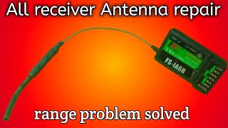 FlySky Fsi6 | Fst6 | iA6B Antenna repair and range problem