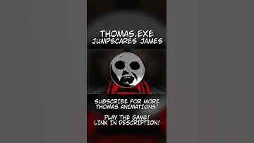 THOMAS.EXE Jumpscares JAMES #cursedthomasthetrain #thomasexe #thomasthetrainexe #thomas #jumpscare