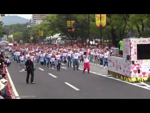 第40回ひろしまフラワーフェスティバル(2016/5/5)「広島きんさい花咲連」