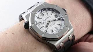 Audemars Piguet Royal Oak Offshore Diver 15710ST.OO.A002CA.02 Luxury Watch Review