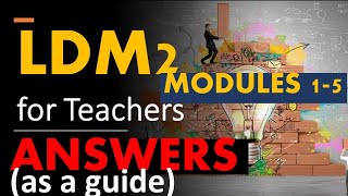 LDM 2 MODULES 1-5 ANSWERS WITH SOFT COPY| SIR FREDO screenshot 1