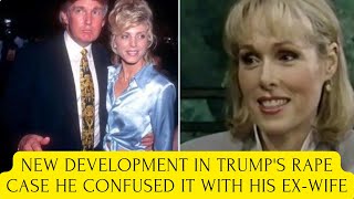 New development in Trump's rape case He confused it with his ex wife