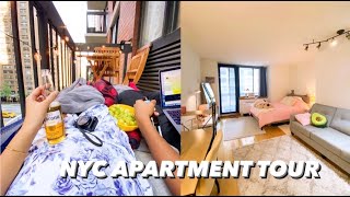 NYC APARTMENT TOUR | Manhattan studio 480 SqFt | updated