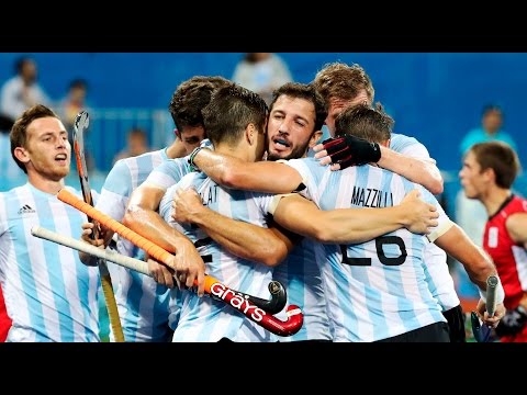 Leones argentinos logran el oro en hockey de Rio 2016