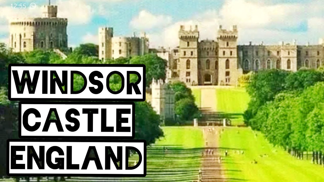 Windsor Castle view from Long walk - YouTube