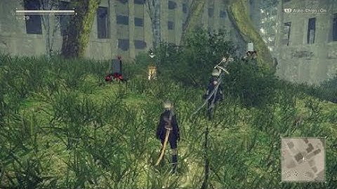 NieR:Automata demo 9S hacking