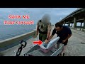 HE CAUGHT A MONSTER FISH & THEN THIS HAPPENED! SEARCHED BY FWC GAME WARDEN WHILE BRIDGE FISHING!