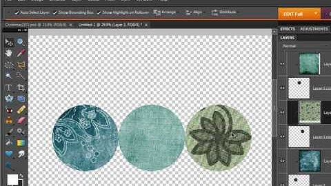 Digital Scrapbooking Technique: Offset Shapes