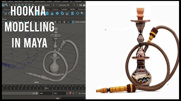 Hookah Modelling Tutorial || Autodesk Maya || Using Loft and Revovle