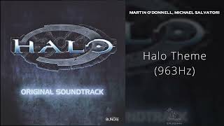 Martin O'Donnell, Michael Salvatori - Halo Theme (963Hz)