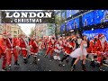London Walking Tour 4K 🇬🇧 Oxford Street Christmas Walking 2021
