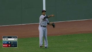 Cle Ramirez Debuts In Left Field, Gets The Out