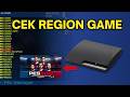 Cara Cek Region Game PS3 (USA, EUR, JPN) dengan Mudah