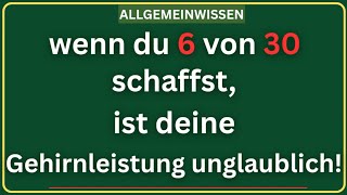 Wenn du 6 von 30 schaffst, ist deine Gehirnleistung unglaublich! – Intelligenz Test Challenge 😱 screenshot 5