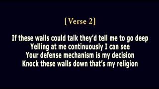 Kendrick Lamar ft  Bilal Anna  - These walls - Lyrics @Gadrawingz