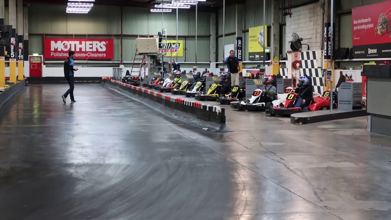 Go Kart Racing @  Formula E Indoor Raceway