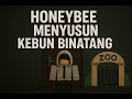 Honeybee Menyusun Kebun Binatang di Roblox! 🐘🐅🐒🐾