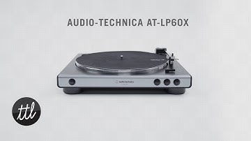 Audio-Technica AT-LP60X Turntable Overview + Setup Guide